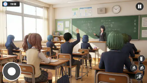 High School Anime Girl Sim 3D screenshot
