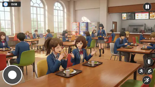 High School Anime Girl Sim 3D screenshot