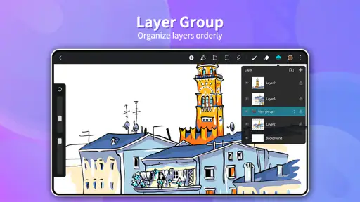 HiPaint एनीमे और मंगा कला screenshot