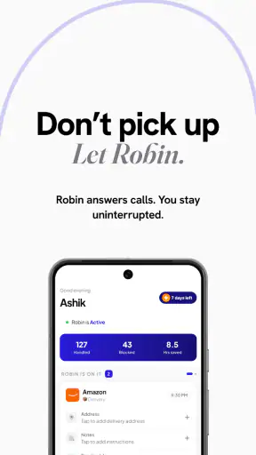hiRobin - AI Call Assistant screenshot