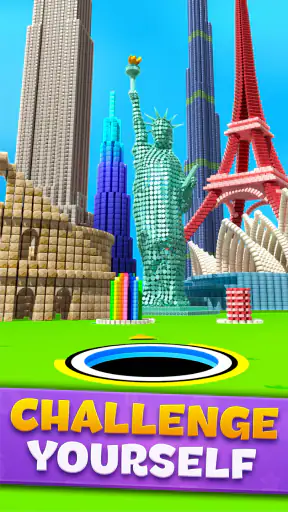 HoleCraft - Black Hole 3D Game screenshot
