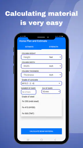 Home Plan And Estimate screenshot