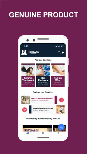 Homswag Home Salon screenshot