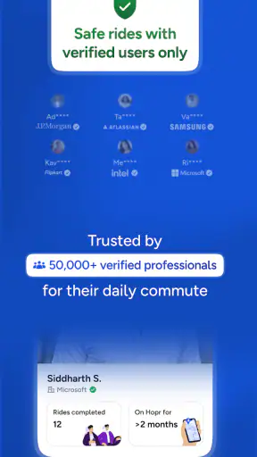 Hopr: Carpool, Ride Share App screenshot