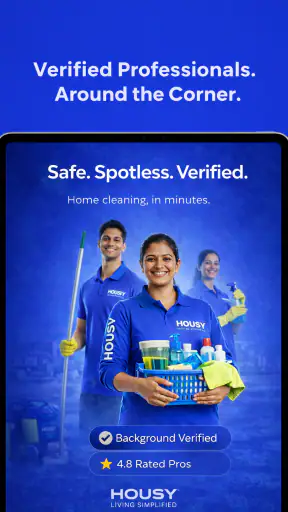 Housy: House Help in 10 Mins screenshot