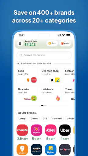 Hubble Gift Card Discounts screenshot