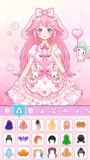 Idol Livestream: Doll Dress Up screenshot