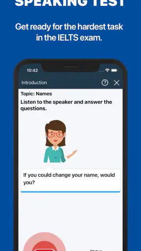 IELTS Exam Practice Assistant screenshot