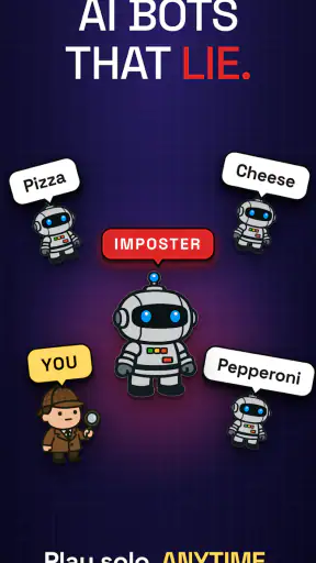 Imposter AI: Party Game screenshot