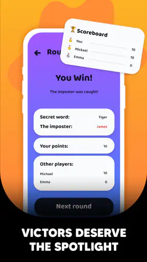 IMPOSTER - Word Game for group screenshot