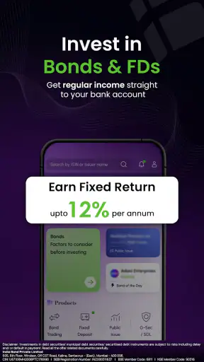 IndiaBonds:Invest in Bonds/FDs screenshot