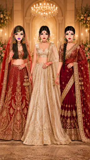 Indian Bride Dress Up Game screenshot