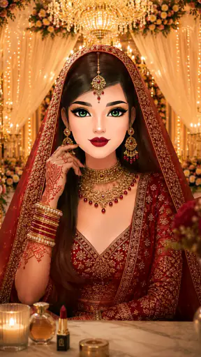 Indian Bride Dress Up Game screenshot