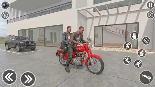 Indian City Gangster Bike Game screenshot
