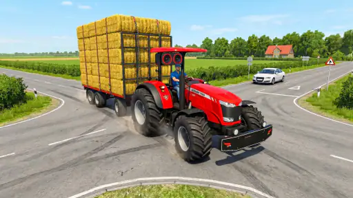 Indian Desi Farming Tractor 3D screenshot