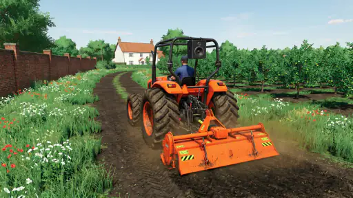 Indian Desi Farming Tractor 3D screenshot