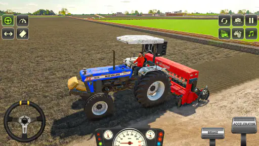 Indian Farming: Tractor Sim 3D screenshot