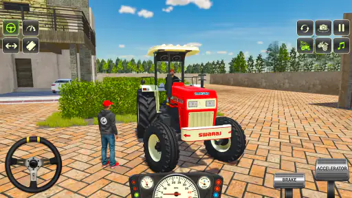 Indian Farming: Tractor Sim 3D screenshot