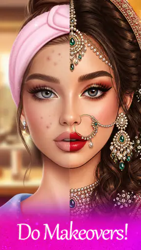 Indian Fashion Wedding Dressup screenshot