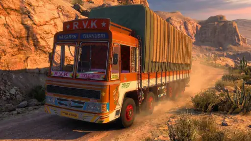 Indian Offroad Truck Sim 3D screenshot