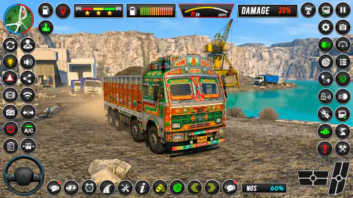 Indian Offroad Truck Sim 3D screenshot