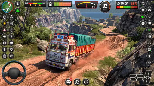 Indian Offroad Truck Sim 3D screenshot