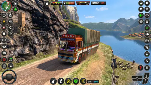 Indian Offroad Truck Sim 3D screenshot