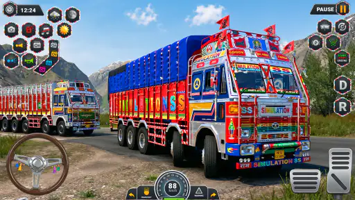 Indian Truck Cargo Truck Game screenshot
