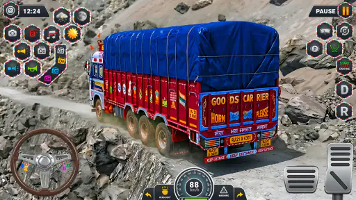 Indian Truck Cargo Truck Game screenshot
