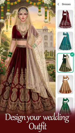 Indian Wedding Dress up Bridal screenshot