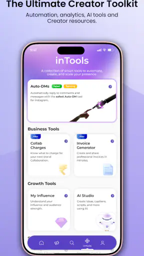 Influish: Home of Creators screenshot