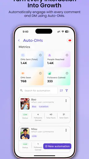 Influish: Home of Creators screenshot