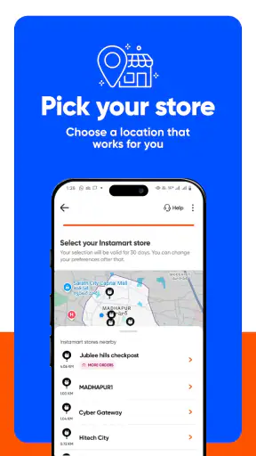 Instamart Delivery Partner App screenshot