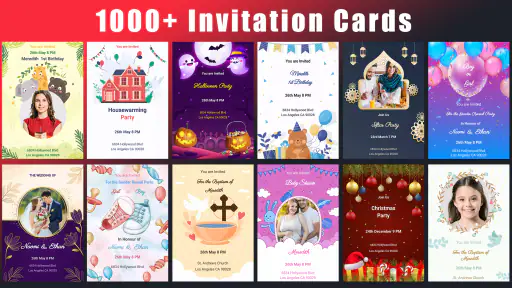Invitation Card Maker screenshot