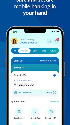 IOB Connect - Mobile Banking screenshot