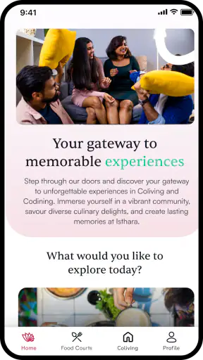 ISTHARA Co-Living & Food Court screenshot