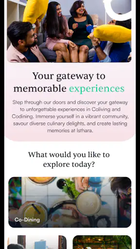 ISTHARA Co-Living & Food Court screenshot