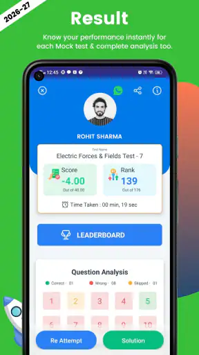 JEE Mains & JEE Advance 2027 screenshot