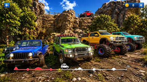 Jeep Mountain Driver 3D screenshot
