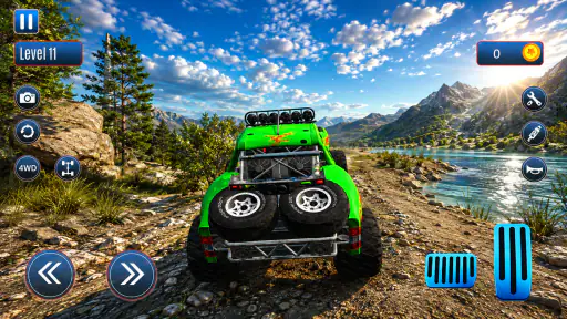 Jeep Mountain Driver 3D screenshot