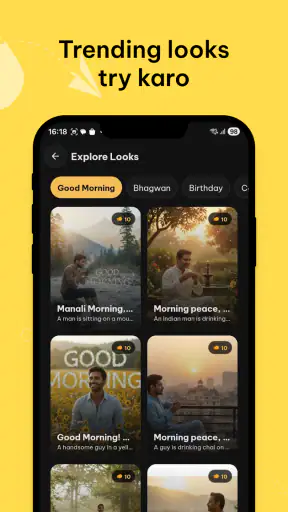 JhalakAI: AI Photo Generator screenshot
