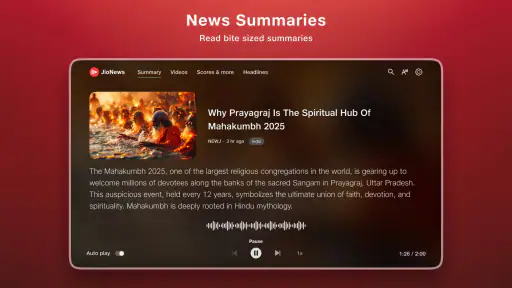 JioNews - TV screenshot