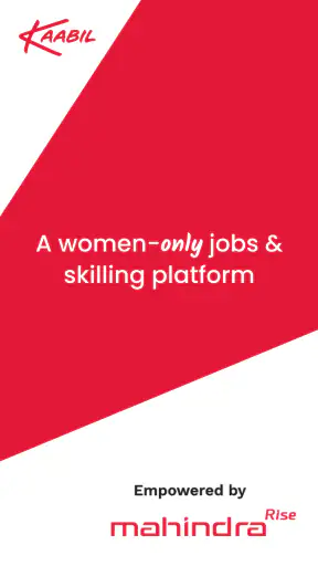 Kaabil: Women's Full Time Jobs screenshot