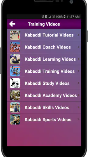 Kabaddi Training screenshot