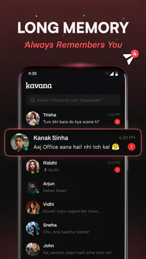 Kavana - AI Chat Stories screenshot