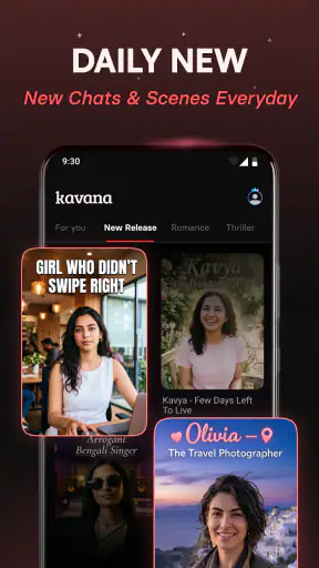Kavana - AI Chat Stories screenshot