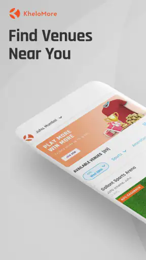 KheloMore: Book sports venues screenshot