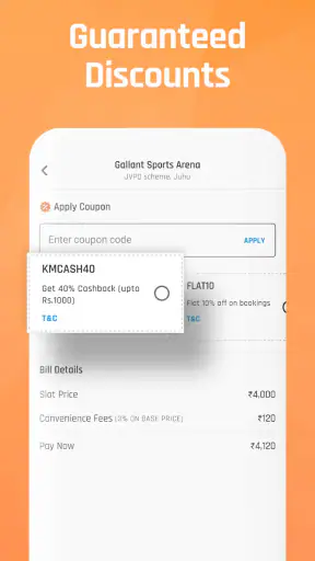 KheloMore: Book sports venues screenshot