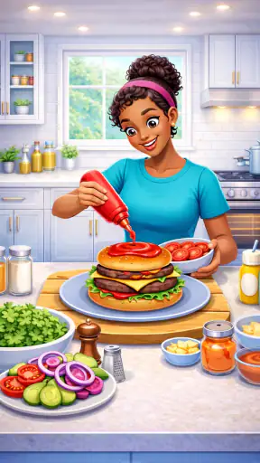 Kitchen Set Chef Cooking Games screenshot