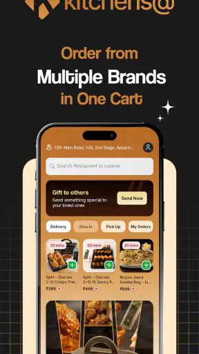 Kitchens@ Food Delivery screenshot